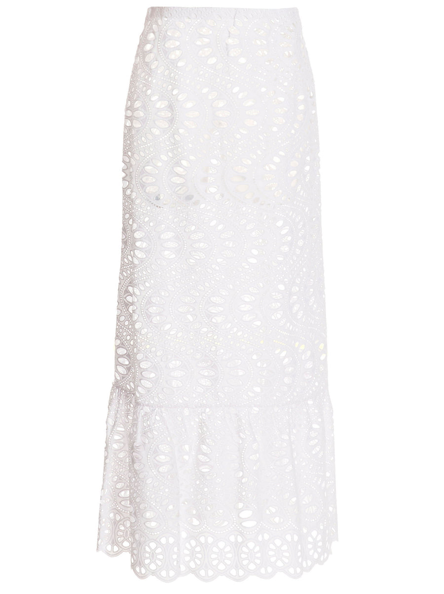 Giambattista Valli Gonna Lunga Macramè