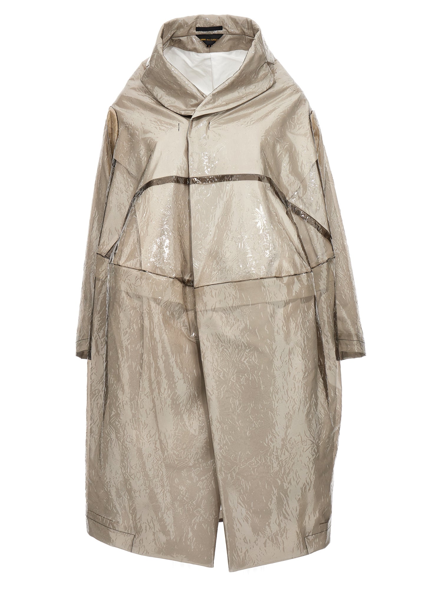 Comme Des Garcons Oversize Texture Trench Coat