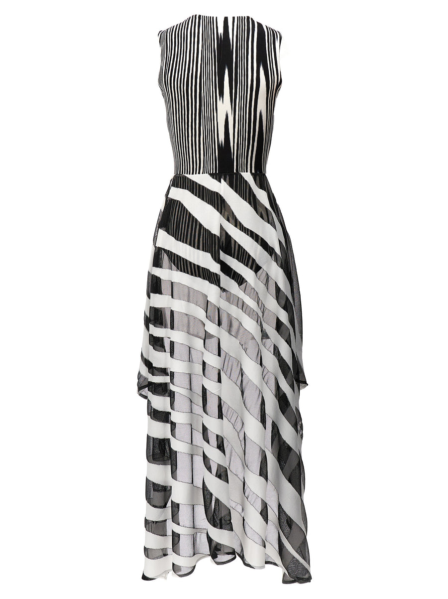 Missoni Phantom Print Bodysuit for Women 100 Percent Viscose Crewneck Button Closure Luxe