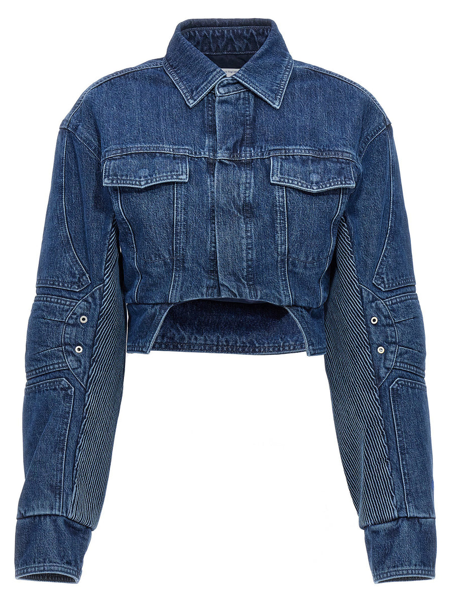 Off White Motorcycle Denim Jacket