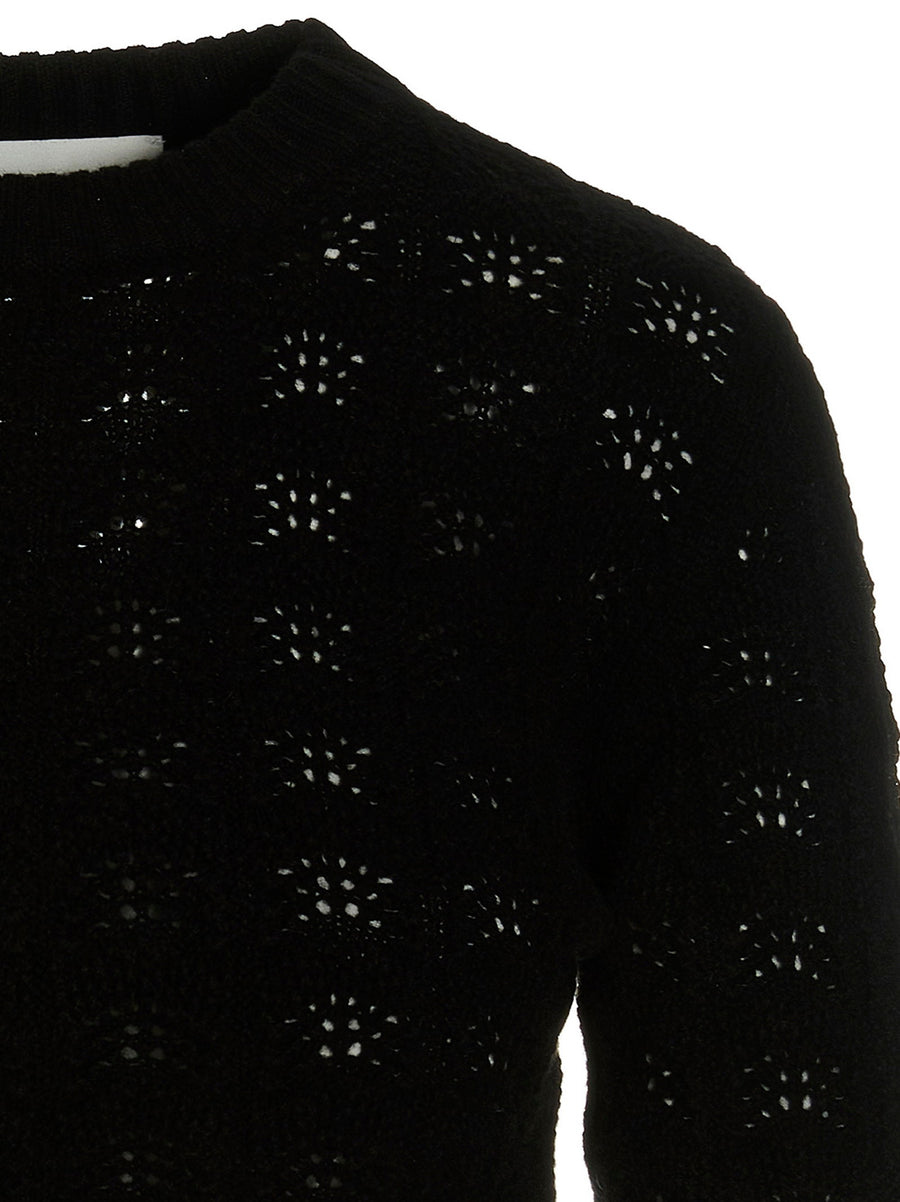 Sportmax Medea Cropped Wool Cashmere Sweater For Women Luxurious Day To Night Wear