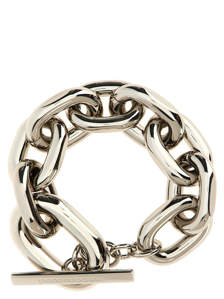 Paco Rabanne XL Link Bracelet Bold Silver Architectural Statement Jewelry For Women FW25 Collection