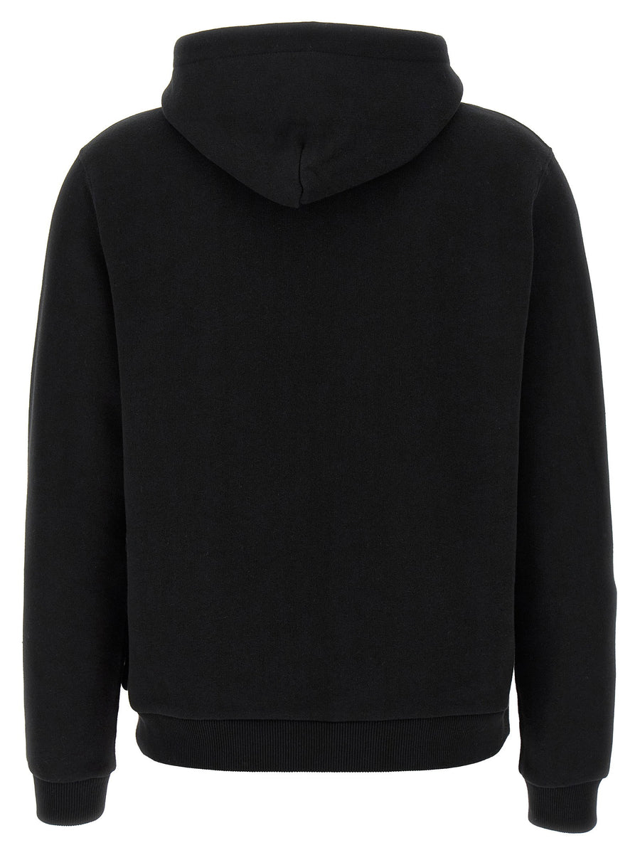 Polo Ralph Lauren Zipped Hoodie Black Cotton Blend Women