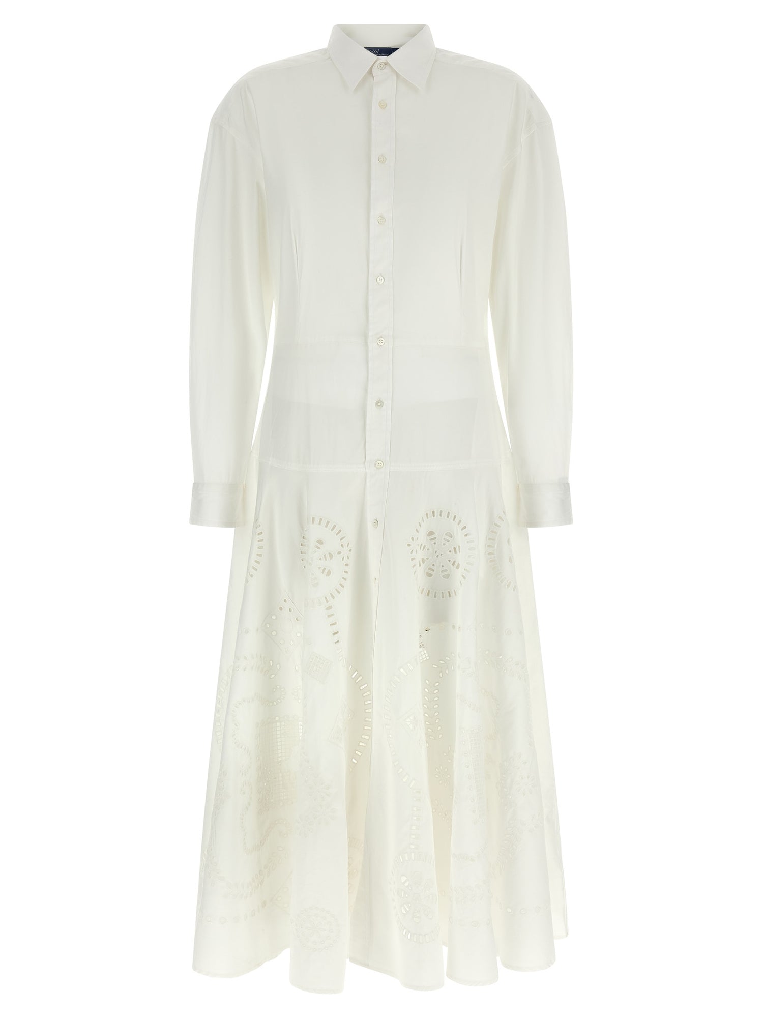 Polo Ralph Lauren Openwork Embroidery Dress