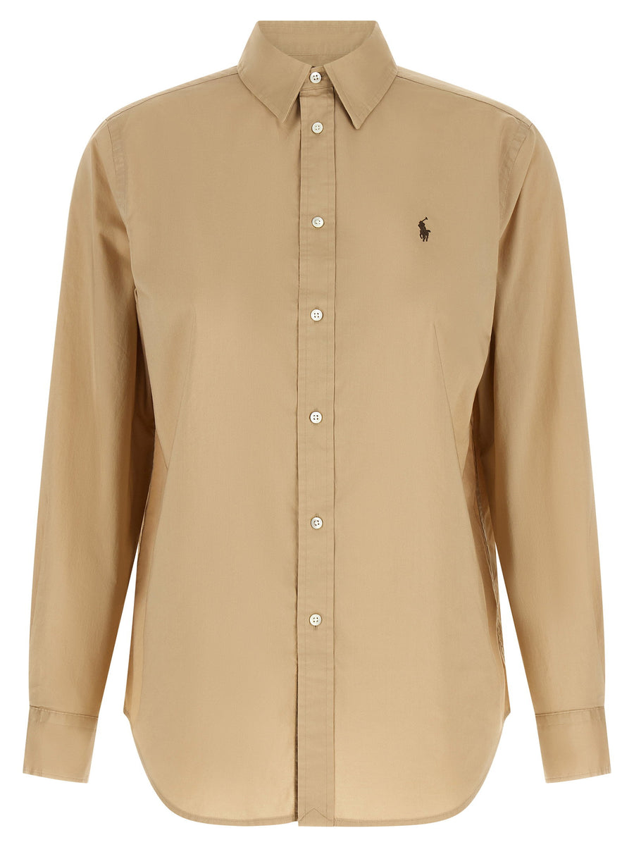 Polo Ralph Lauren Logo Embroidery Cotton Shirt