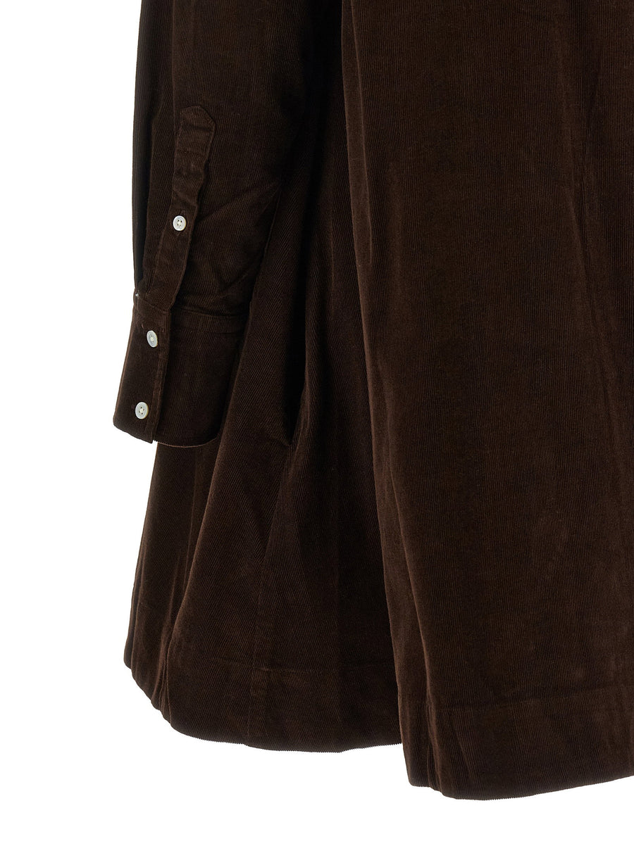 Polo Ralph Lauren Corduroy Dress With Embroidery