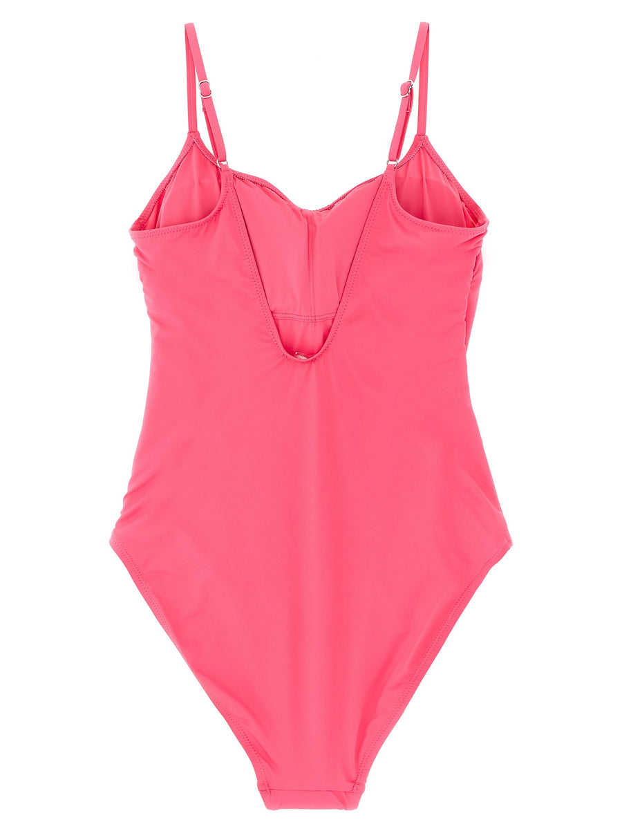 Polo Ralph Lauren Kennedy Swimsuit for Women Recycled Nylon Tech Fabric Adjustable Straps Removable Cups Pony Logo