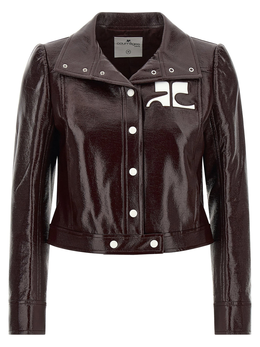 Courreges Reedition Vinyl Jacket