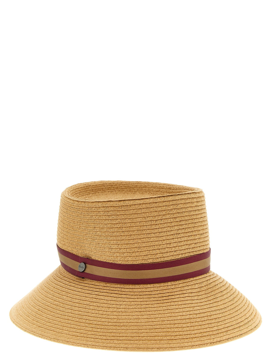Borsalino Beatrice Hat Lightweight Rollable Paper Braid Sun Hat For Women Travel Luxury