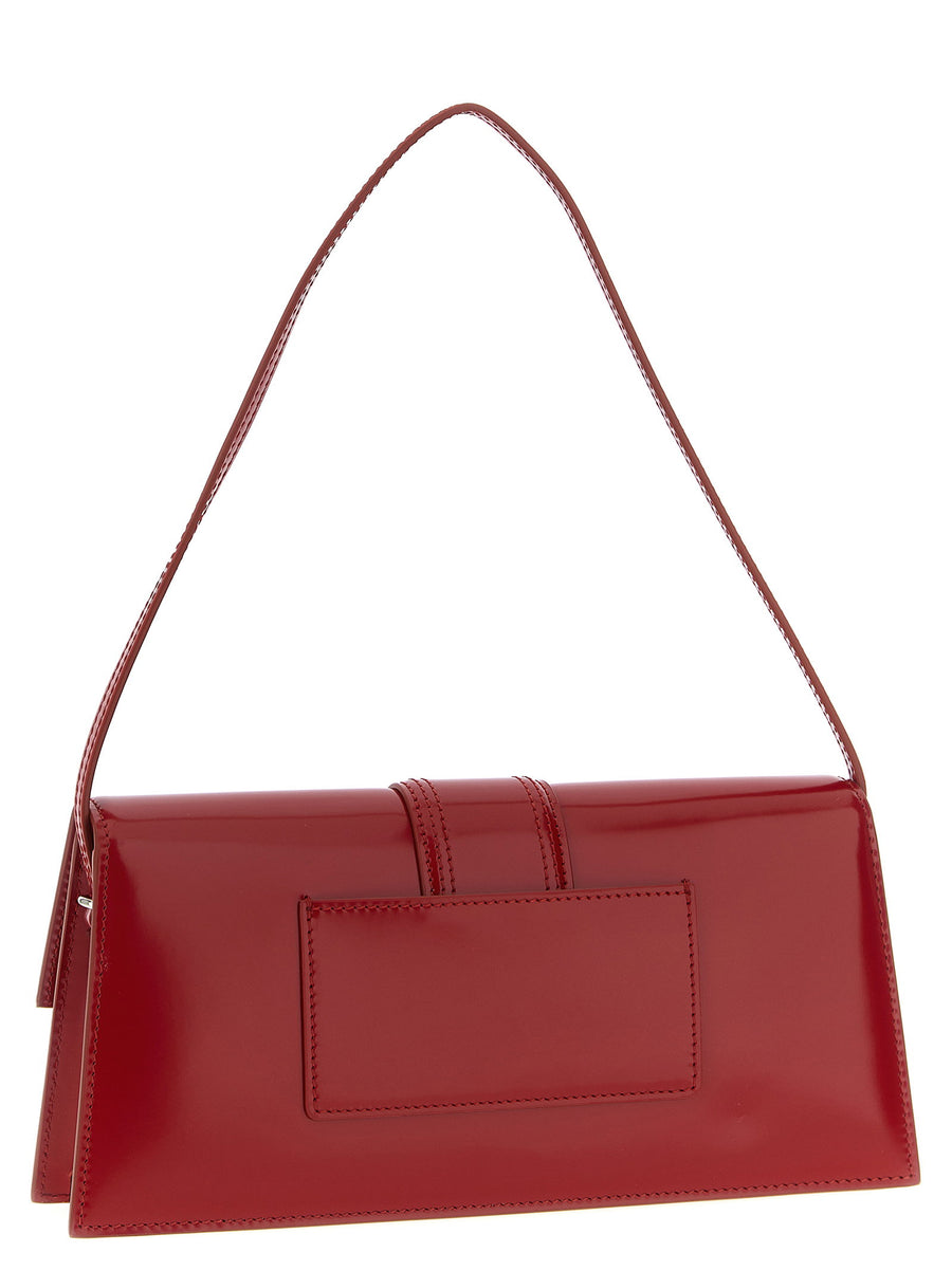 Jacquemus Le Bambino Long Shoulder Bag Red Calfskin Luxury for Women Compact and Versatile
