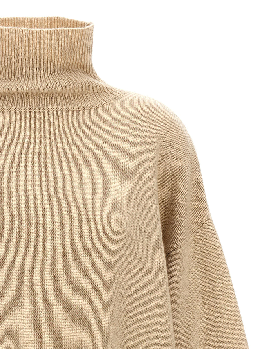 Isabel Marant Aspen Cashmere Sweater For Women High Neck Luxury Knitwear Versatile Top