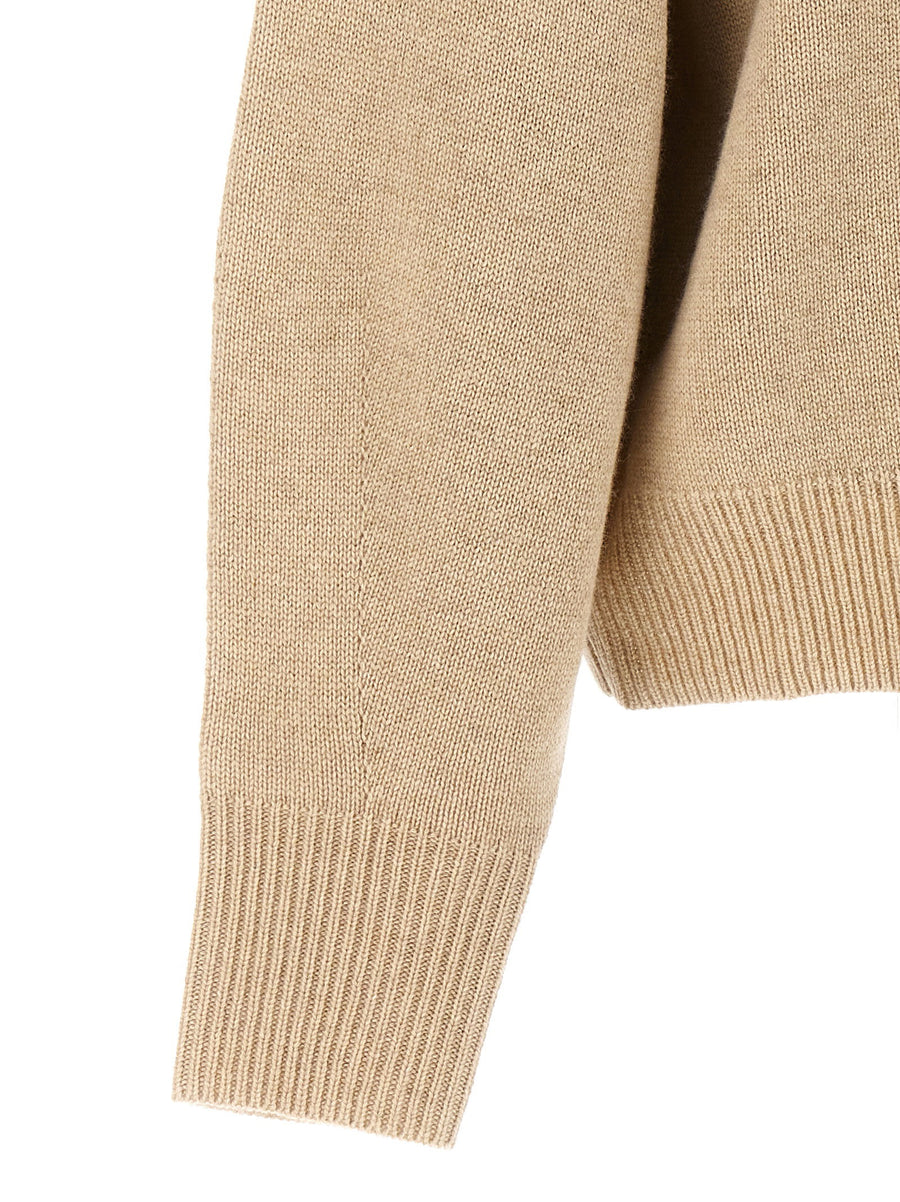 Isabel Marant Aspen Cashmere Sweater For Women High Neck Luxury Knitwear Versatile Top