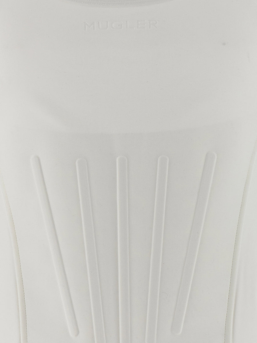 Mugler Corseted Tank Top