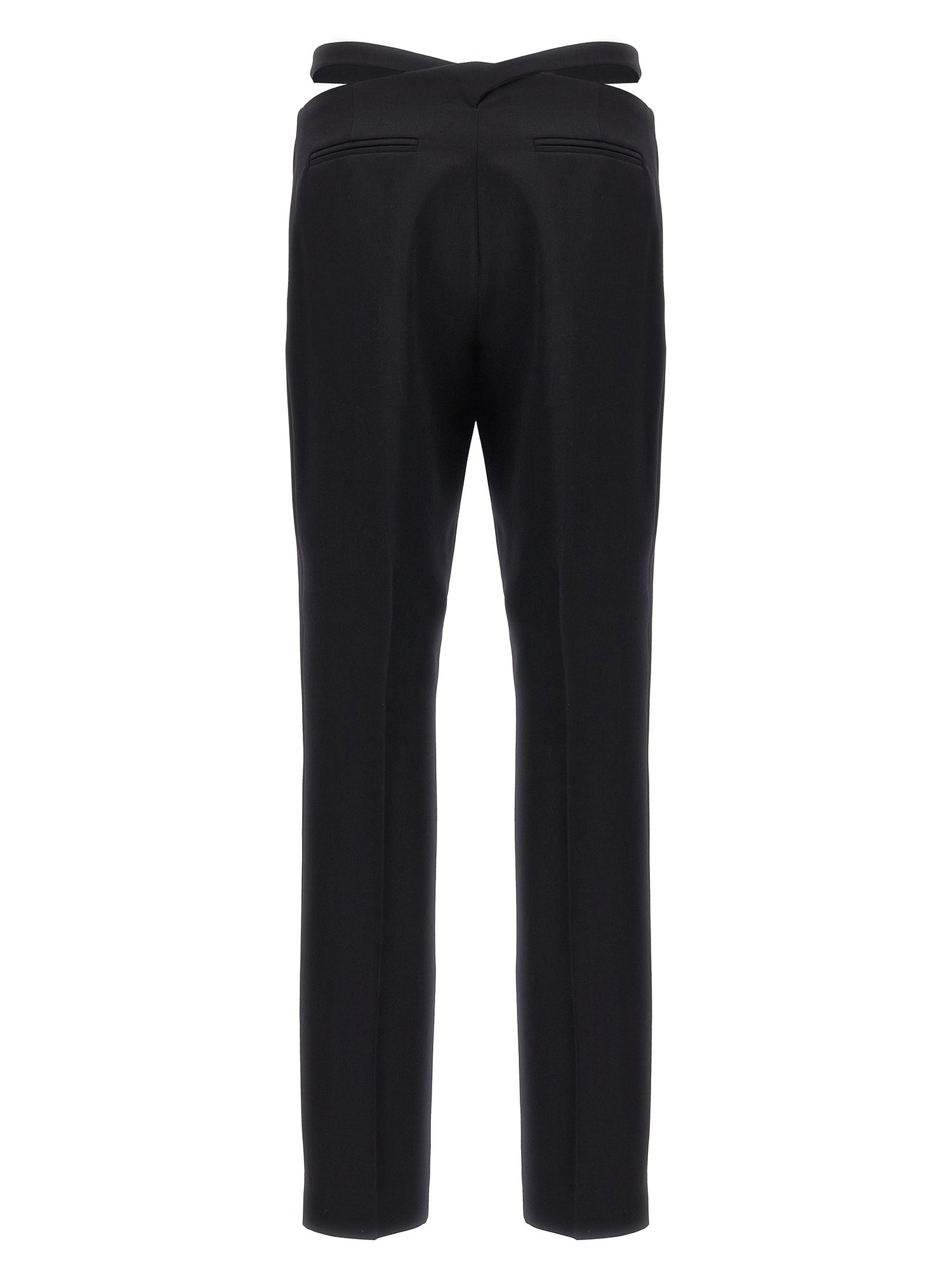The Attico Belt Detail Trousers