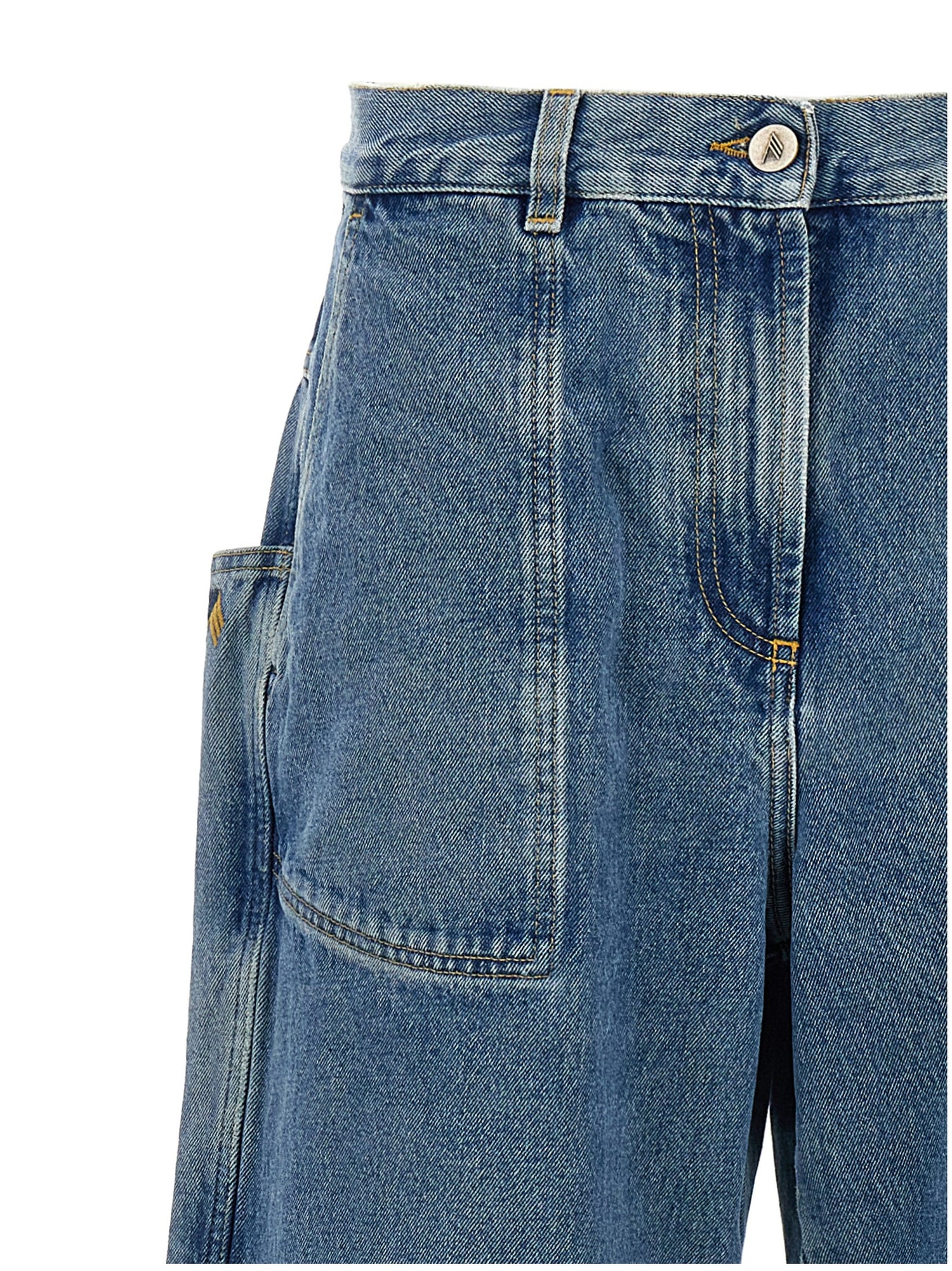 The Attico Maxi Pocket Jeans