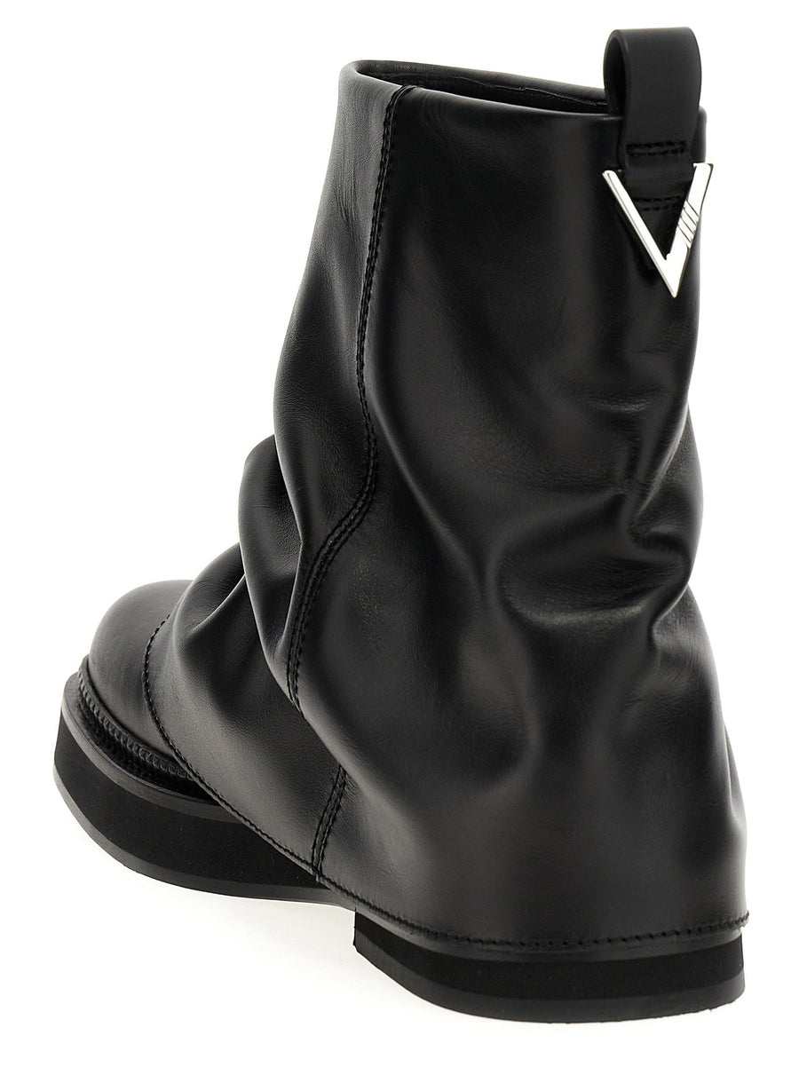 The Attico Mini Robin Combat Ankle Boots