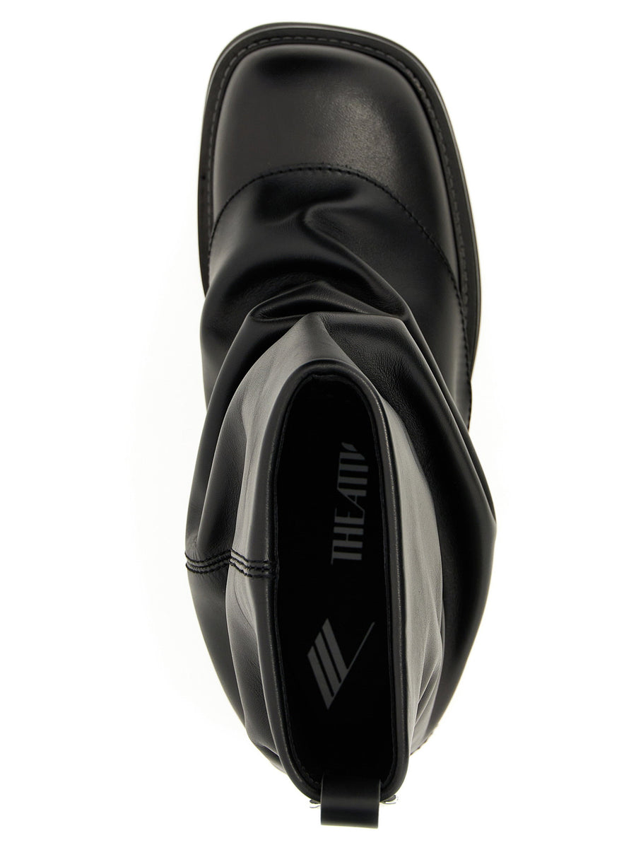 The Attico Mini Robin Combat Ankle Boots