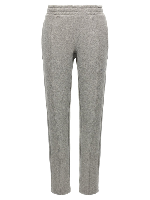 The Attico Logo Joggers For Women Premium Comfort In Soft 100 Cotton Fleece With Embossed Logo And Pockets