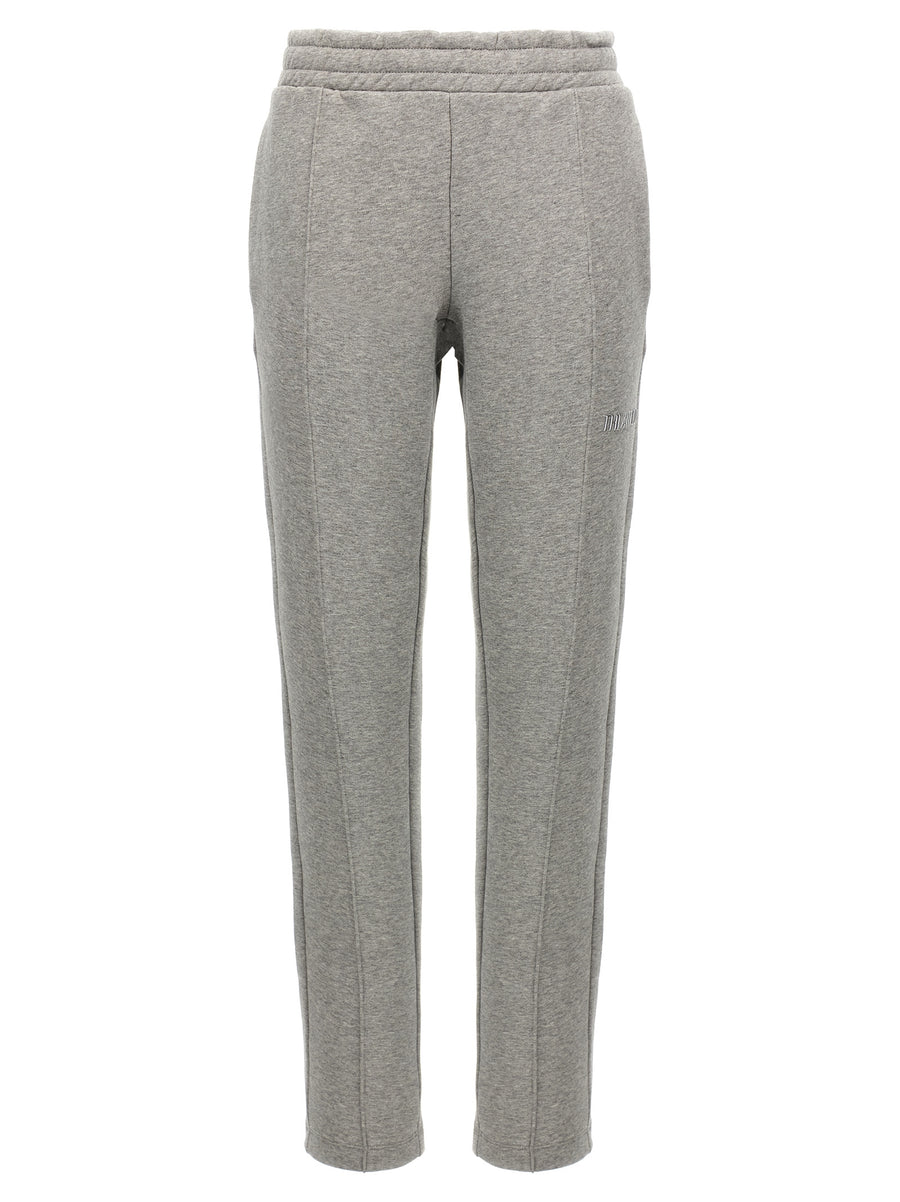 The Attico Logo Joggers For Women Premium Comfort In Soft 100 Cotton Fleece With Embossed Logo And Pockets