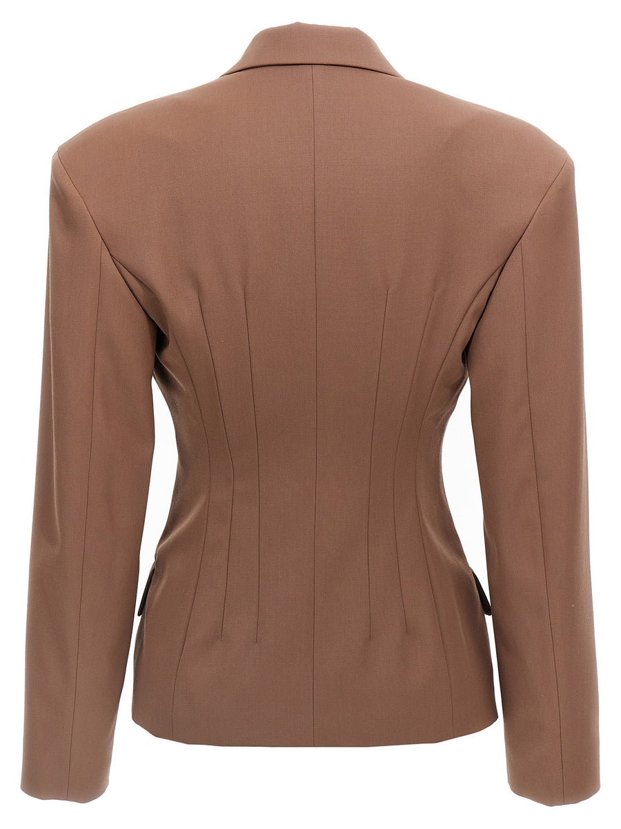 Dries Van Noten Bohana Blazer For Women Luxury 100 Percent Wool Tailored Office To Evening Wear
