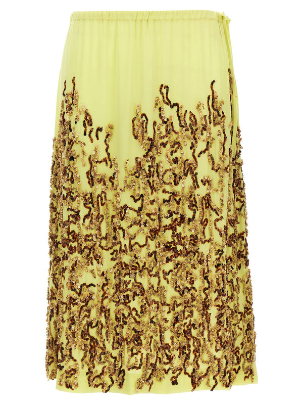 Dries Van Noten Salga Skirt
