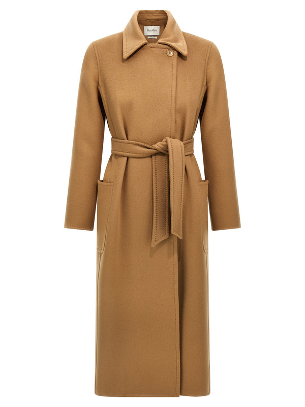 Max Mara Artur Coat Double Cashmere Luxury Long Dressing Gown Inspired Outerwear For Women