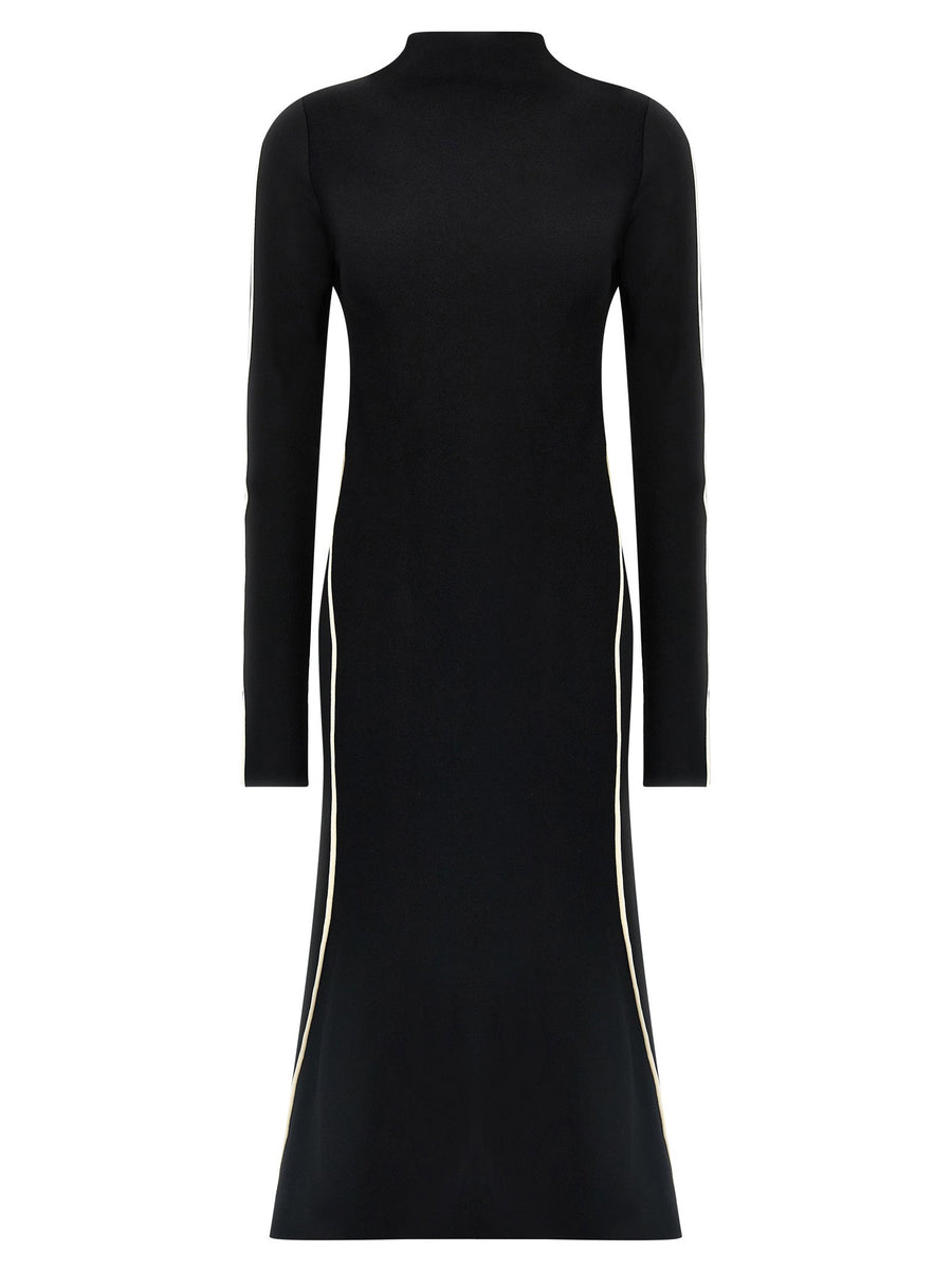 Sportmax Operoso Dress Refined Midi With Contrasting Details For Modern Women Day To Night Versatility