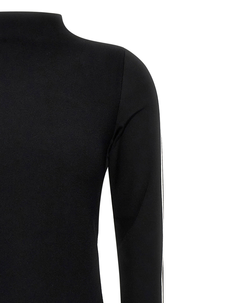 Sportmax Operoso Dress Refined Midi With Contrasting Details For Modern Women Day To Night Versatility