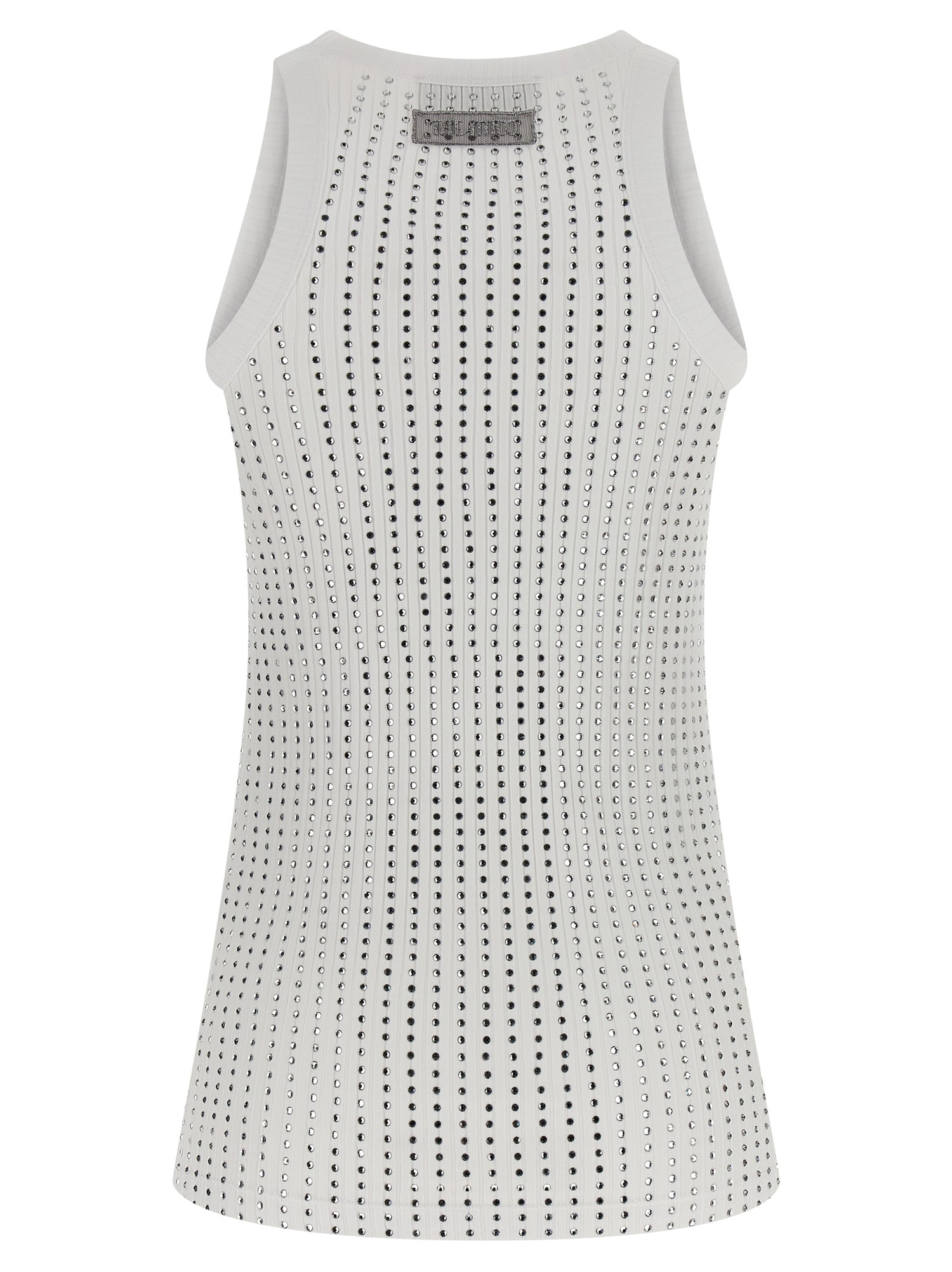 The Attico Rhinestone Tank Top