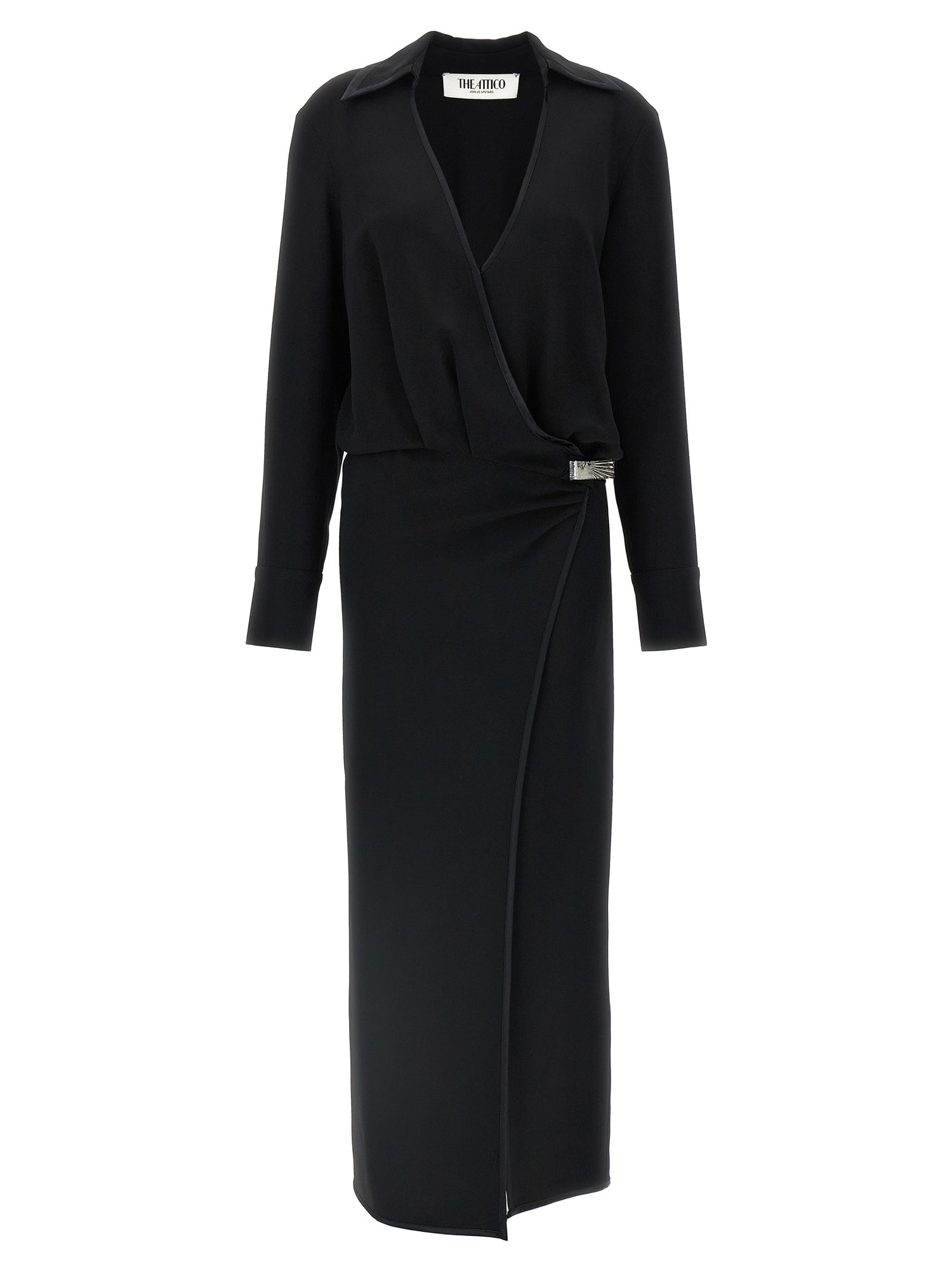 The Attico Wrap Dress