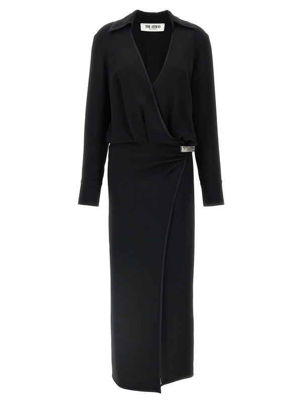The Attico Wrap Dress