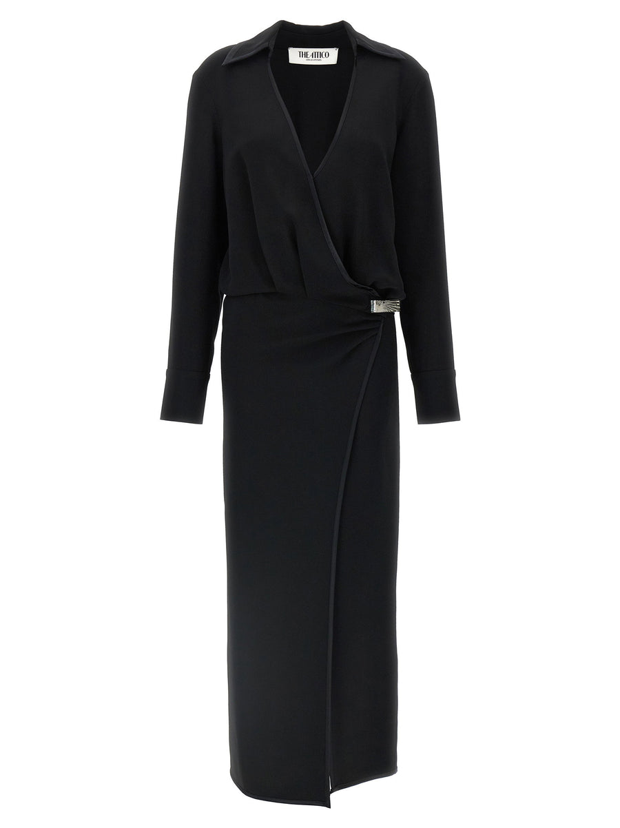 The Attico Wrap Dress