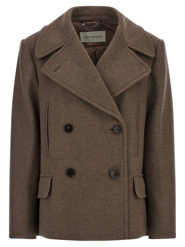 Dries Van Noten Vafel Coat