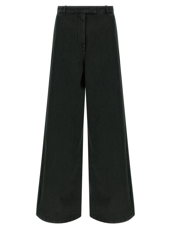 Dries Van Noten Velvet Insert Jeans