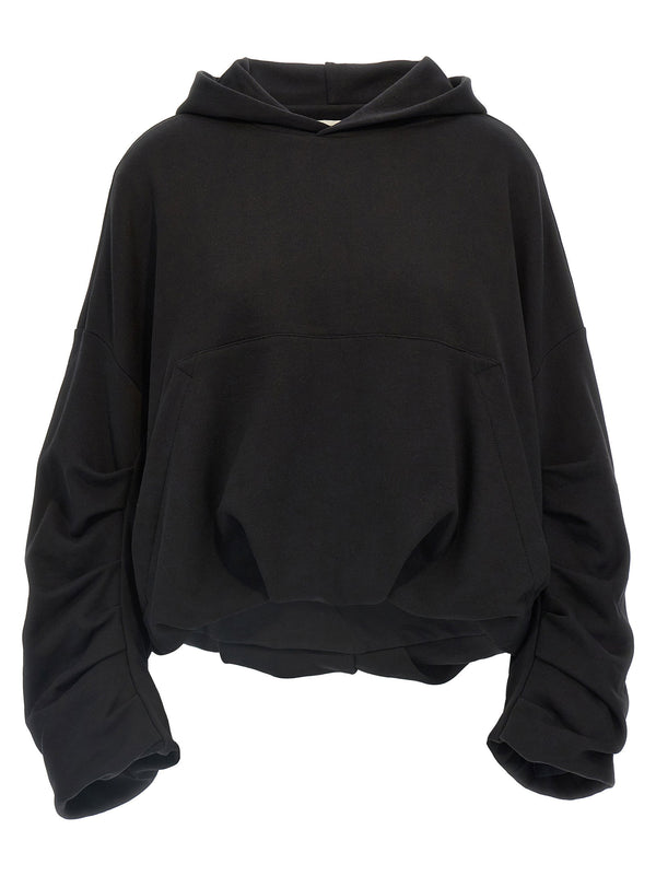 Dries Van Noten Hannett Hoodie Women Double Sided 100 Percent Cotton Luxury Layering Top