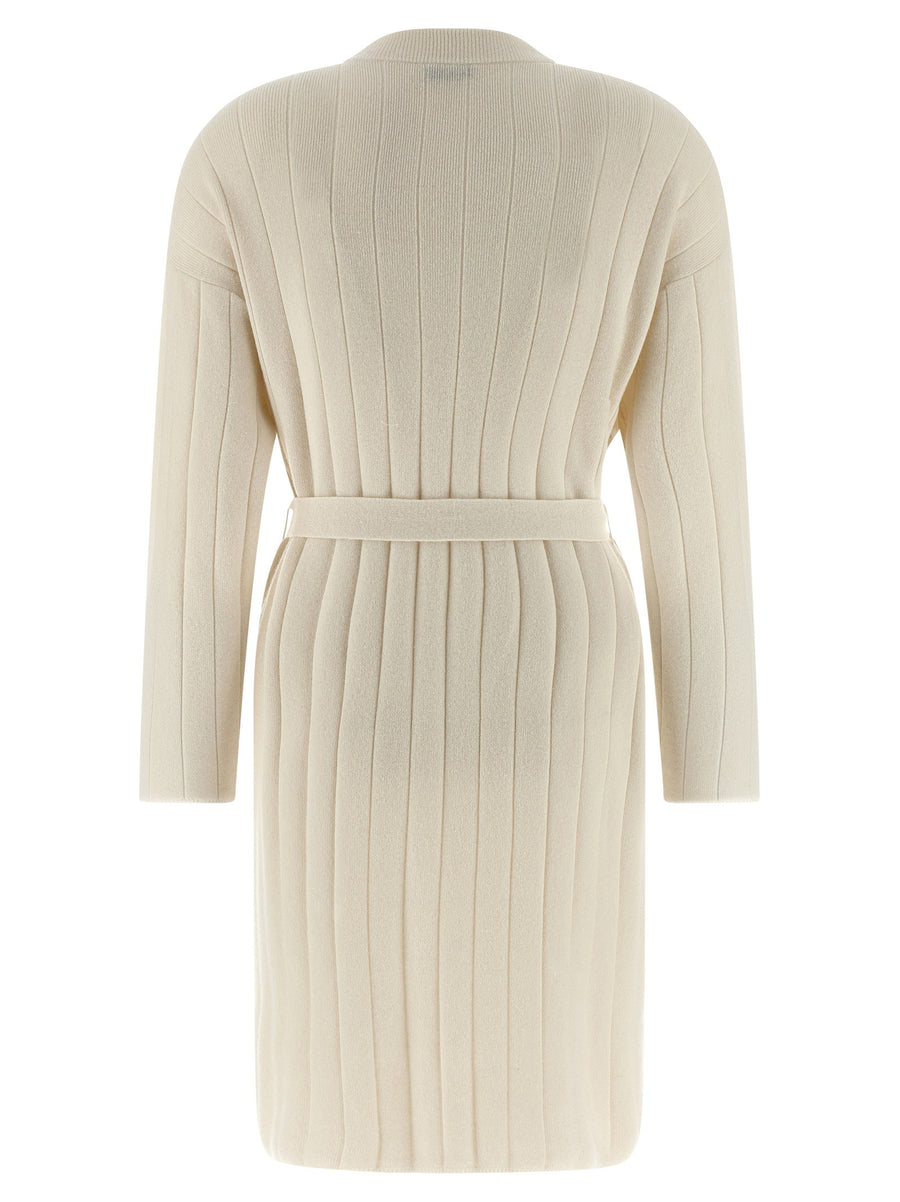 Max Mara Giusto Cashmere Cardigan Robe Style Top For Women Luxurious Warm Layering