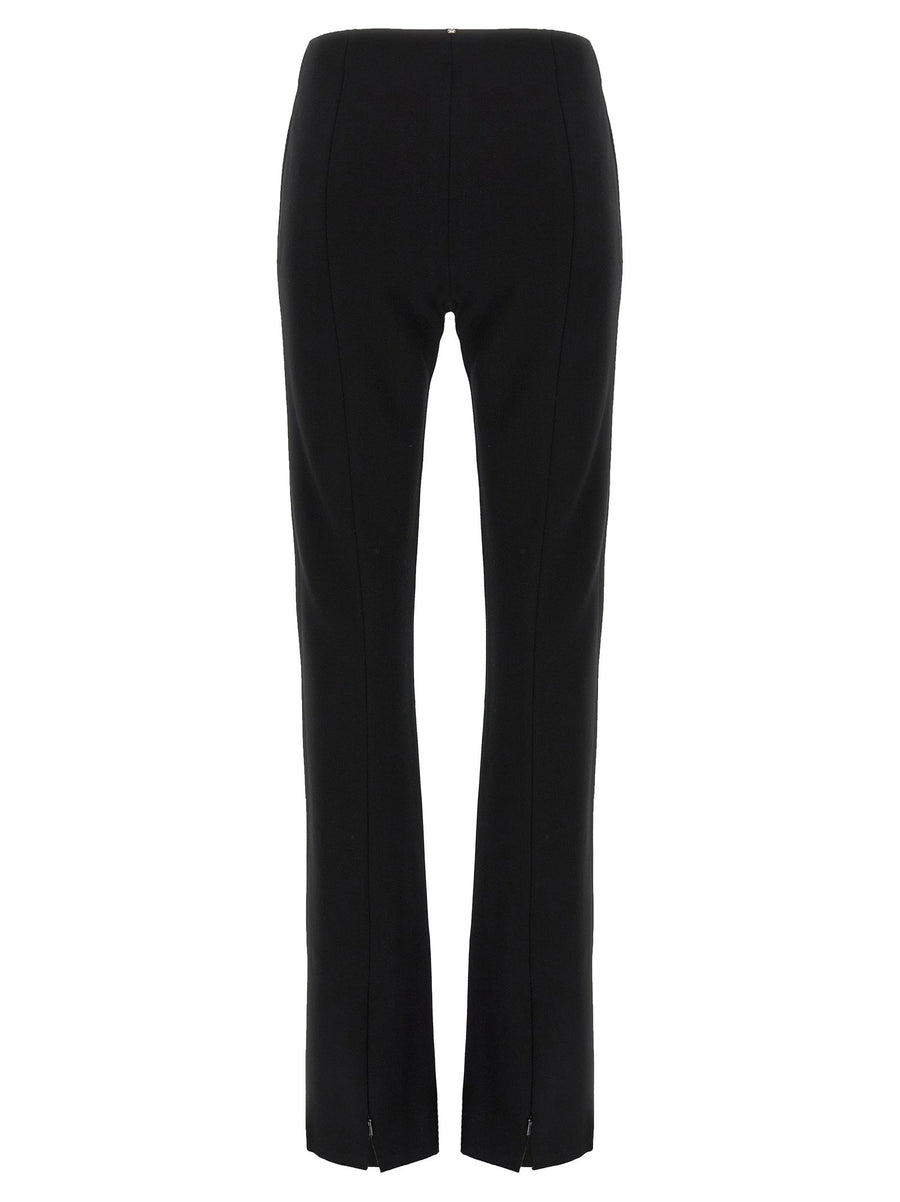 Sportmax Earry1 Pants Stretch Viscose Trousers For Women Slim Fit Polished Versatile Workwear