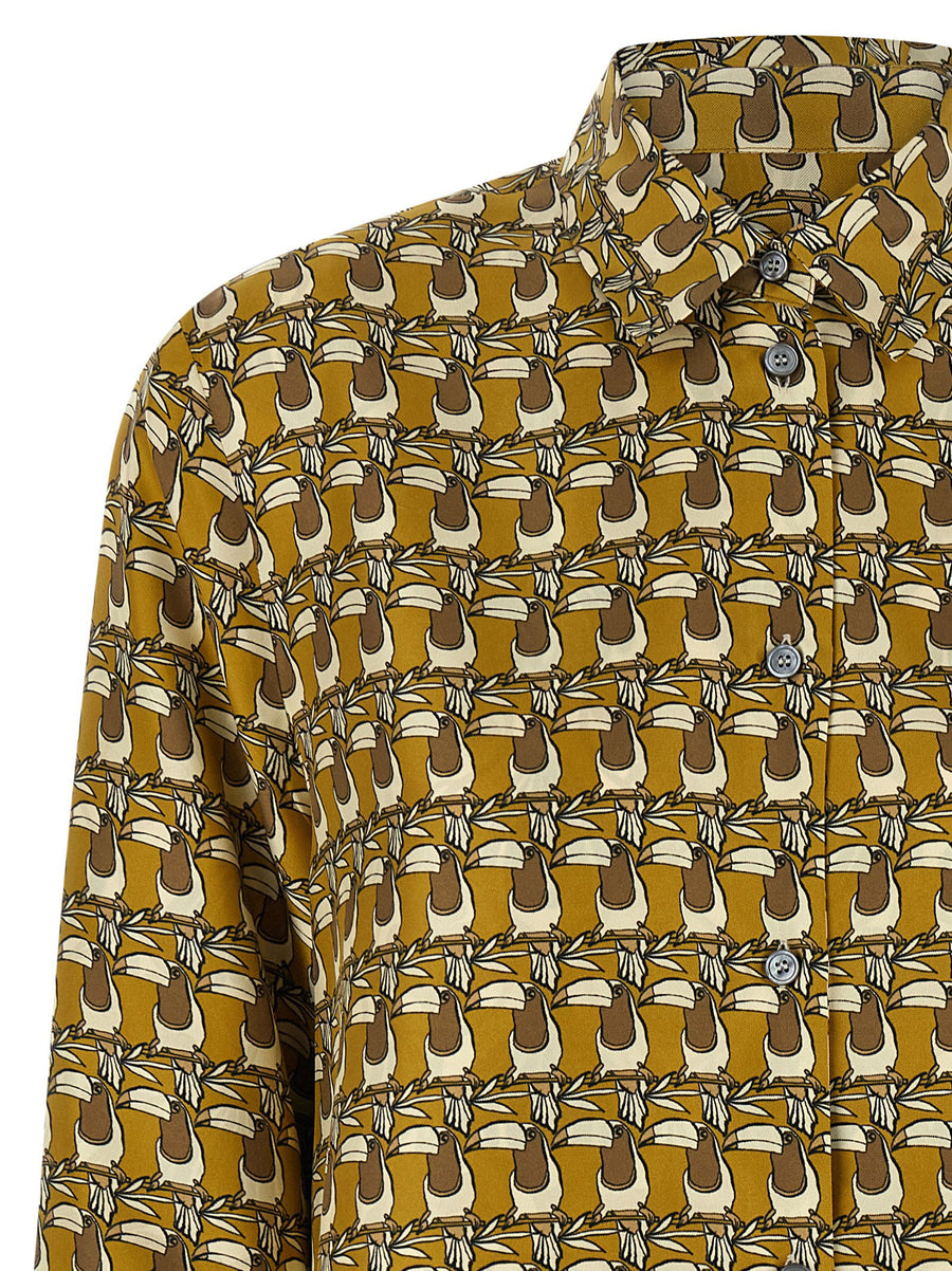 Max Mara Times Reversible Silk Shirt For Women Two Looks In One Elegant Wardrobe Essential