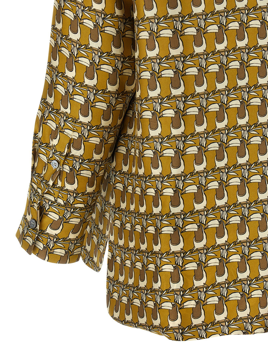 Max Mara Times Reversible Silk Shirt For Women Two Looks In One Elegant Wardrobe Essential