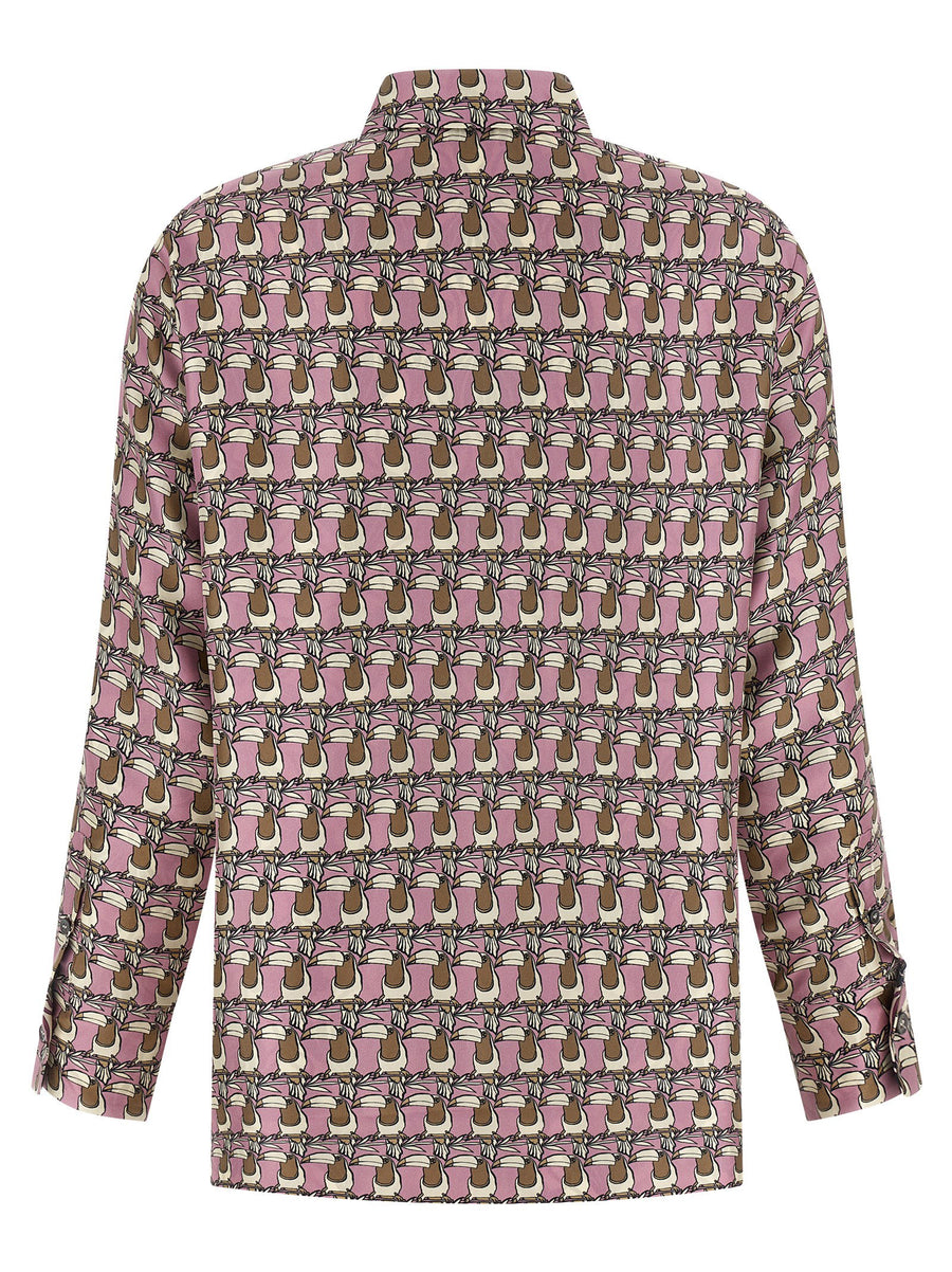 Max Mara Times Reversible Silk Shirt for Women Two Way Silk Twill Top Day to Night Versatility