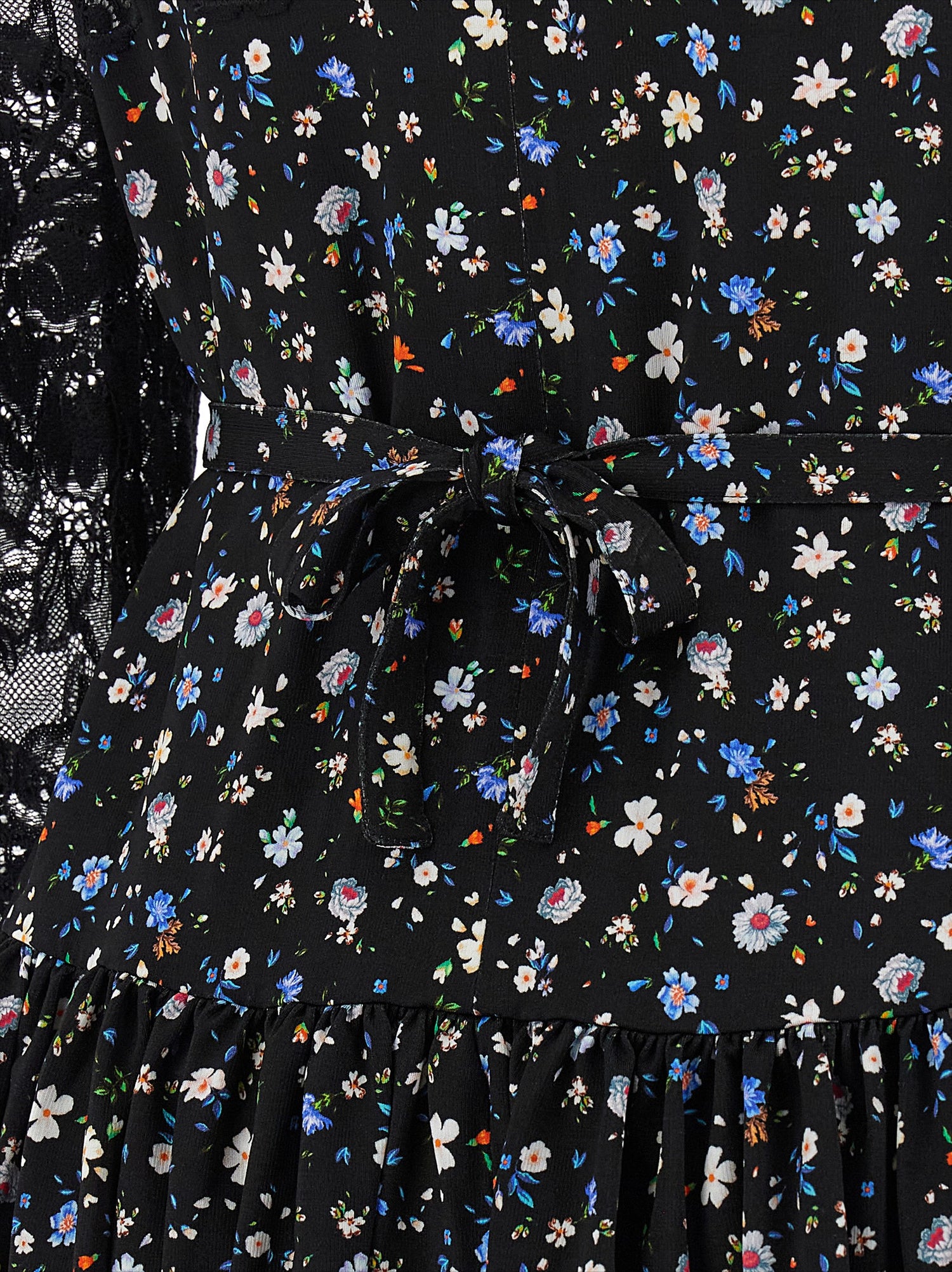 Paco Rabanne Floral Lace Dress