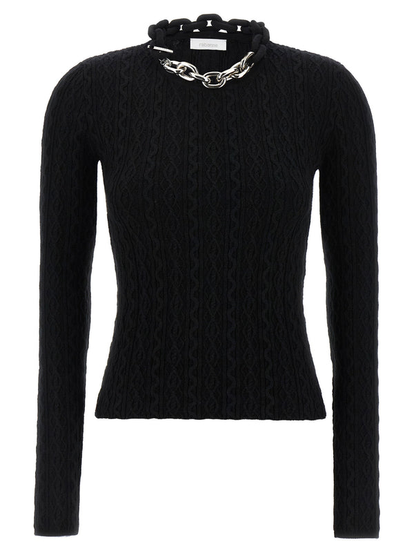 Paco Rabanne Necklace Sweater