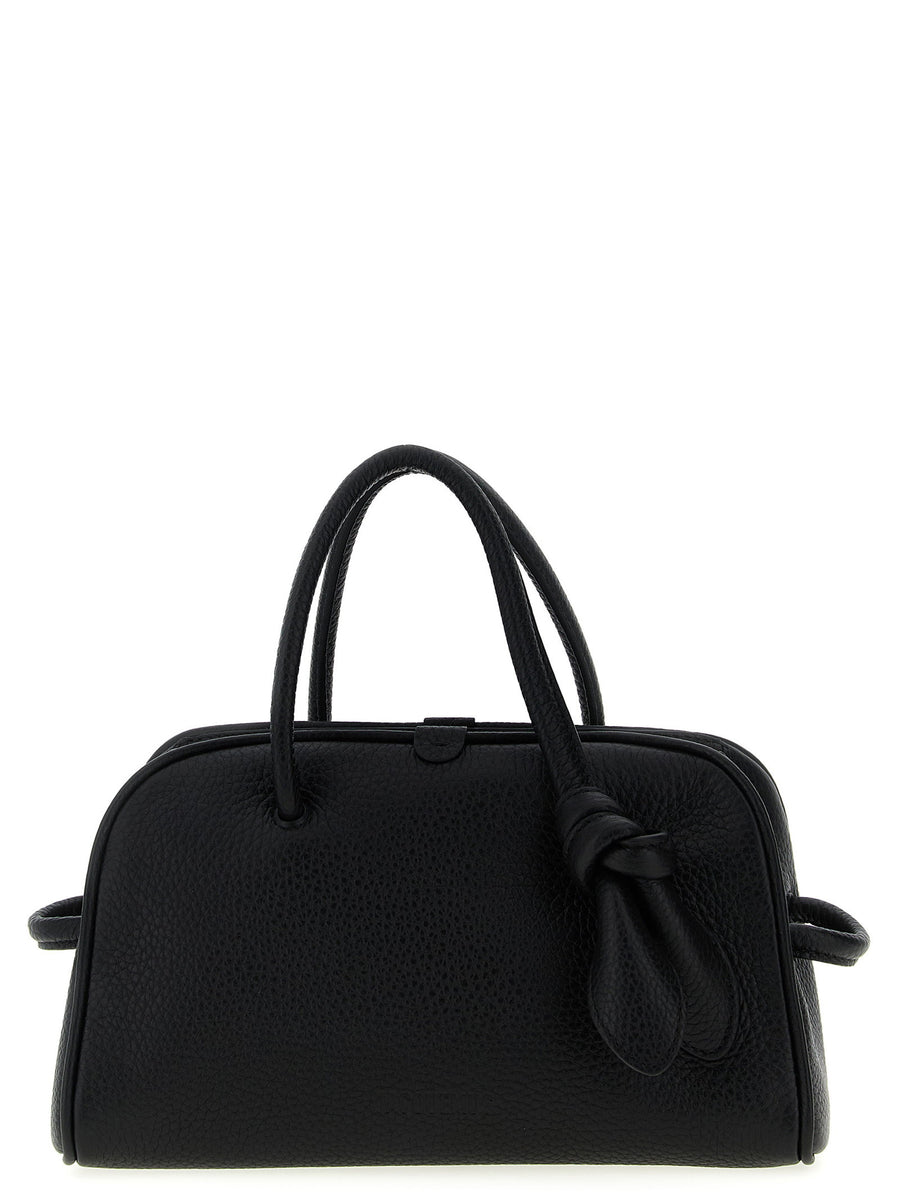 Jacquemus Le Petit Turismo Black Calfskin Leather Handbag One Size