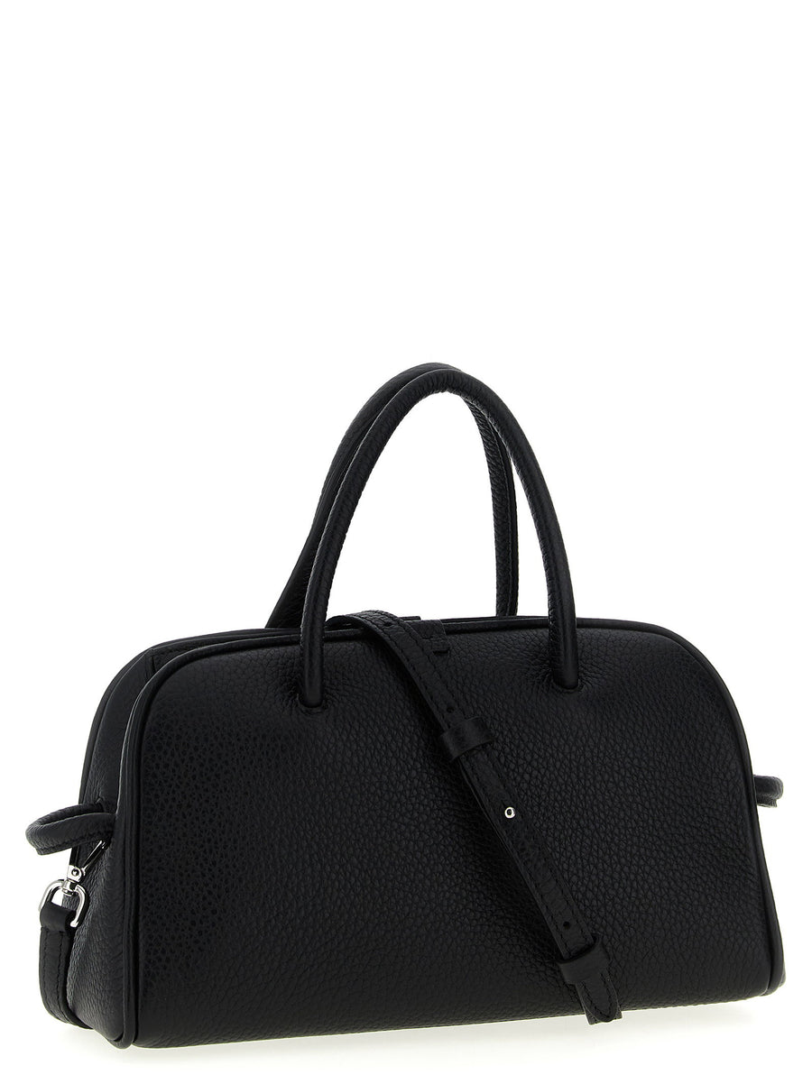 Jacquemus Le Petit Turismo Black Calfskin Leather Handbag One Size
