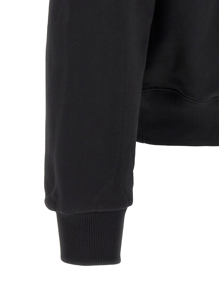 Jacquemus Le Camionneur Gros Grain Sweatshirt For Men Black Cotton