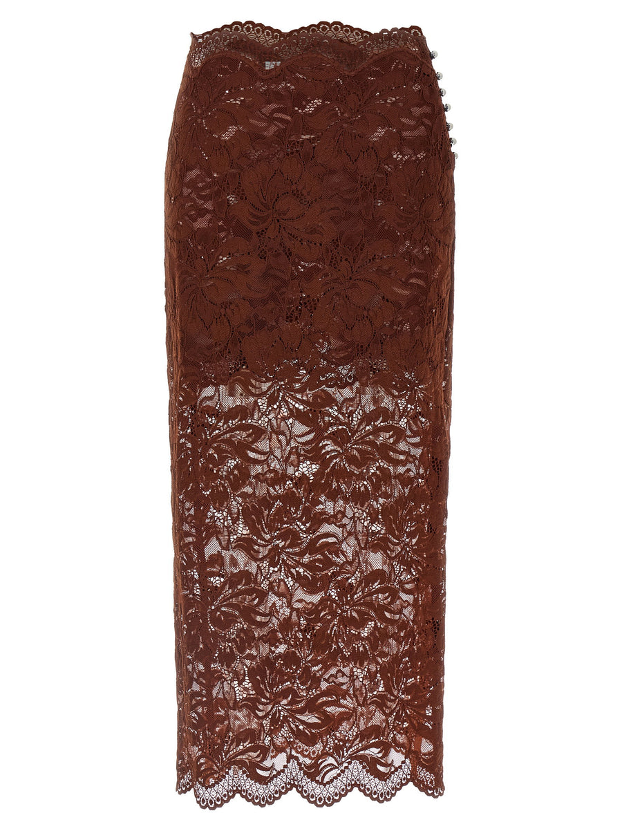 Paco Rabanne Lace Skirt