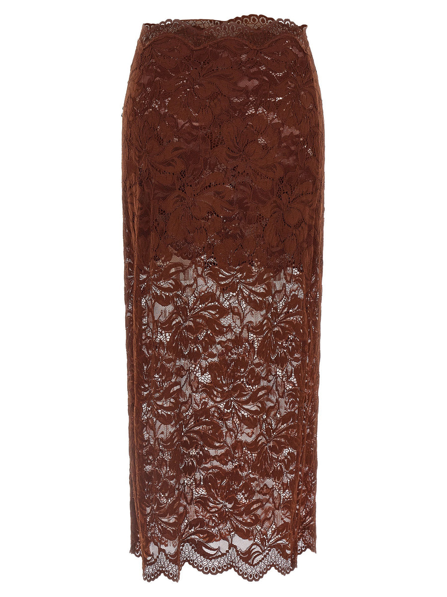 Paco Rabanne Lace Skirt