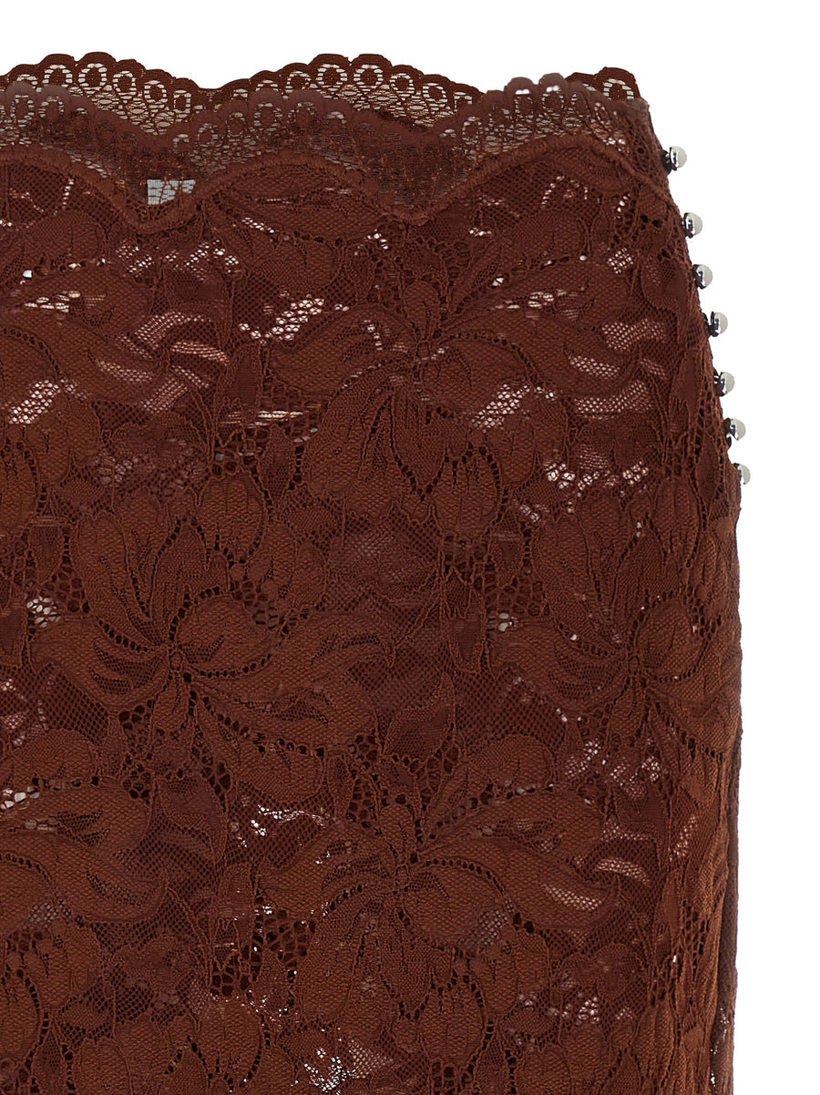 Paco Rabanne Lace Skirt