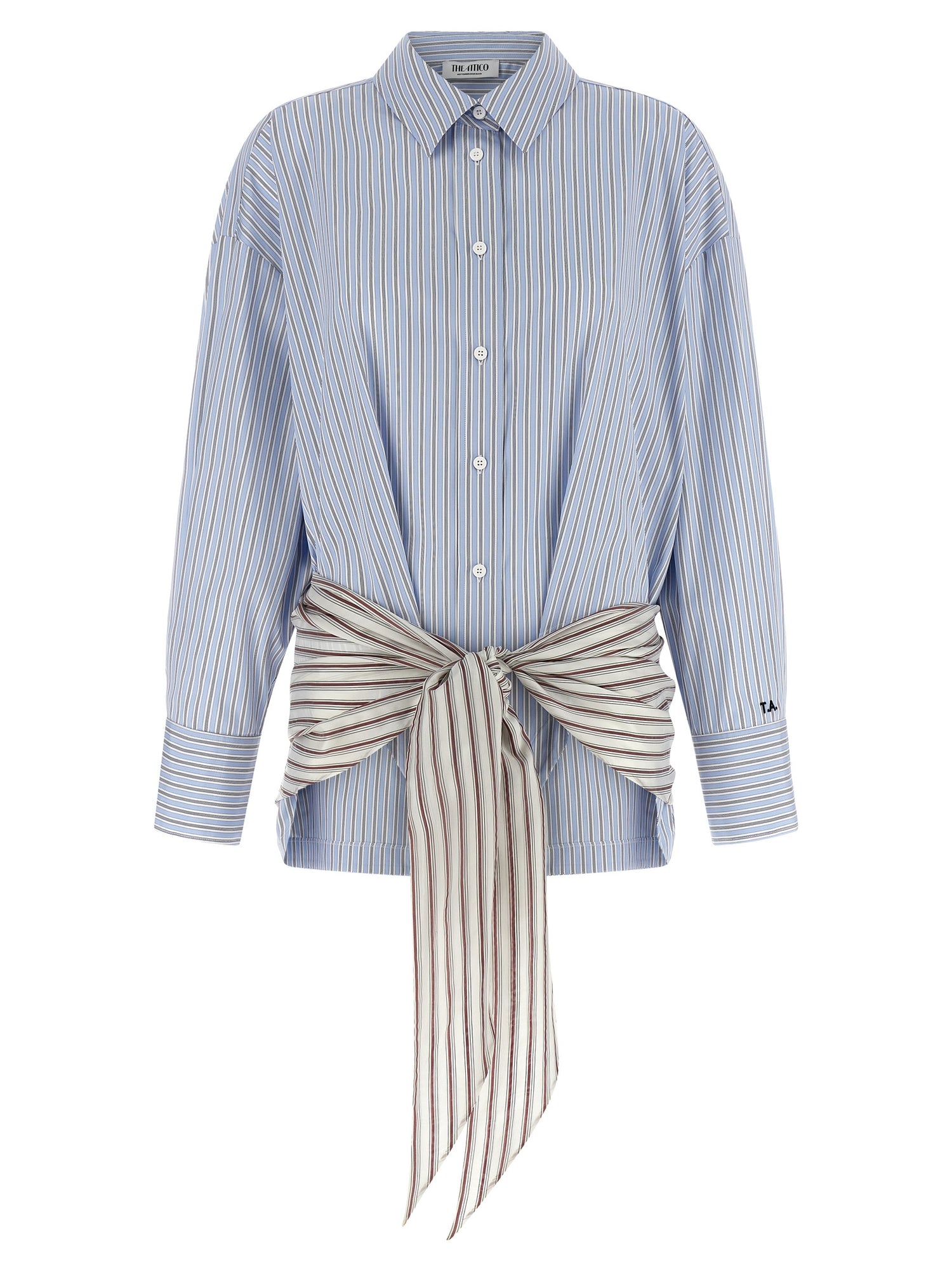 The Attico Blue Mini Dress