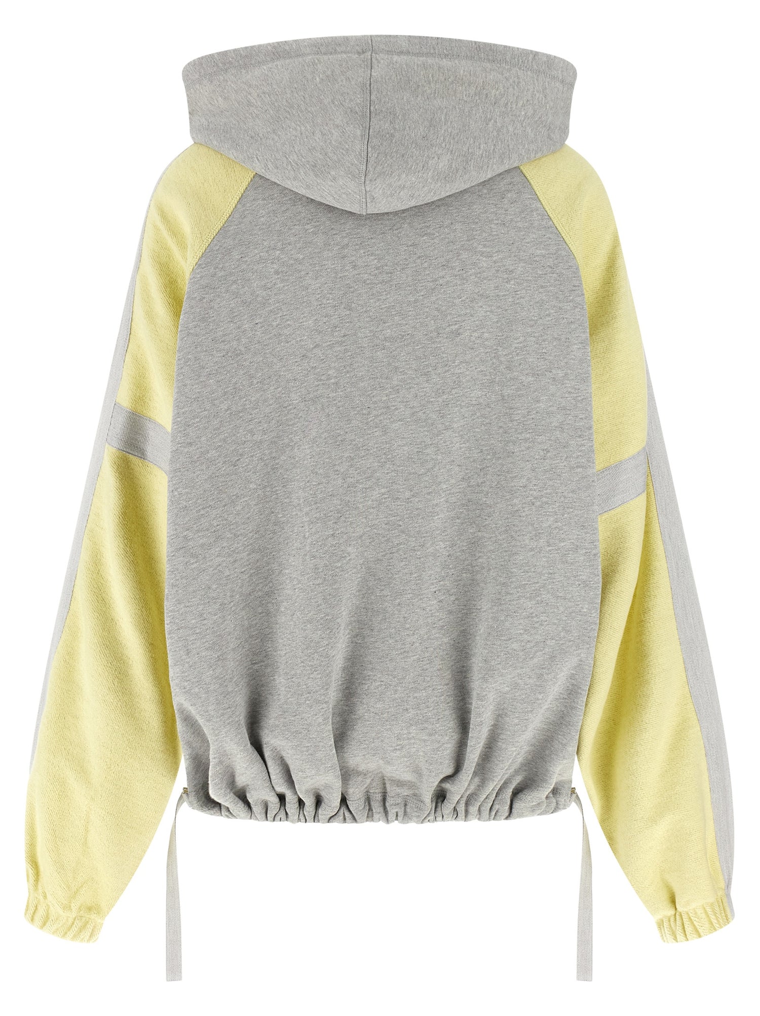 The Attico Double American Fleece Bomber Jacket